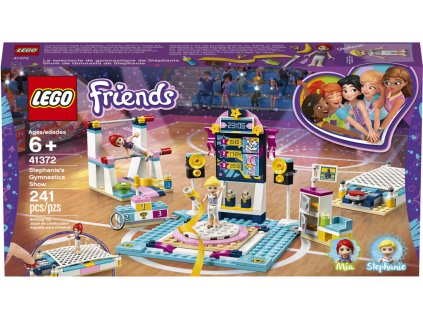 LEGO 41372 Friends Stephanie a gymnastické představení