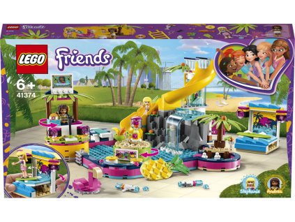 LEGO 41374 Friends Andrea a party u bazénu