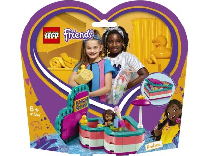 LEGO 41384 Friends Andrea a letní srdcová krabička