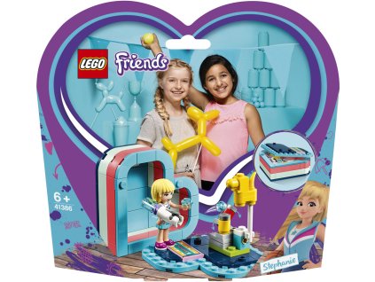 LEGO 41386 Friends Stephanie a letní srdcová krabička