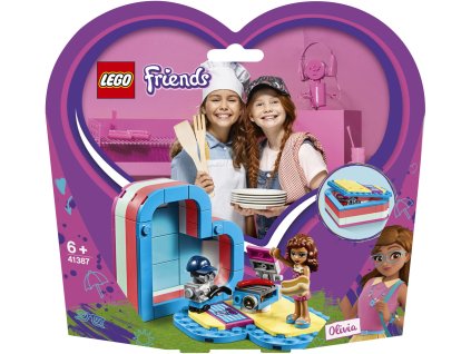 LEGO 41387 Friends Olivia a letní srdcová krabička