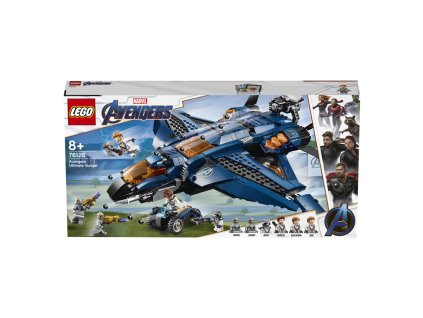 LEGO 76126 Super Heroes Parádní tryskáč Avengerů