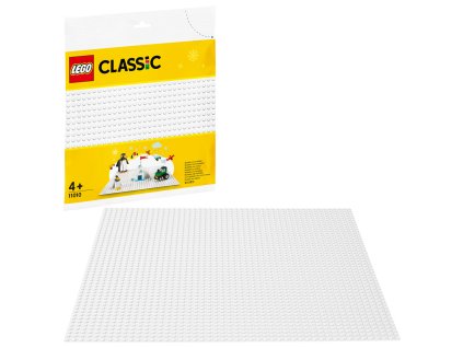 LEGO 11010 Classic Bílá podložka na stavění