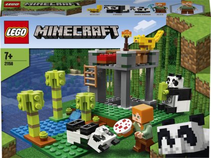 LEGO 21158 Minecraft Pandí školka