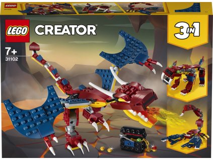 LEGO 31102 Creators Ohnivý drak