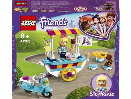 LEGO 41389 Friends Pojízdný zmrzlinový stánek