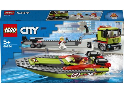 LEGO 60254 City Přeprava závodního člunu