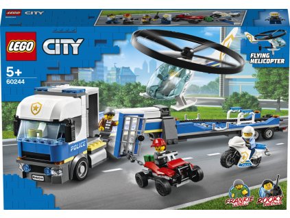 Lego 60244 City Přeprava policejního vrtulníku