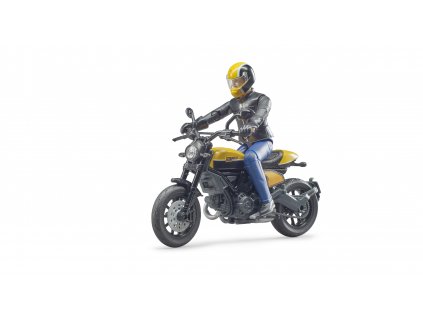 BRUDER 63053 Figurka -  motocykl Ducati Full Throttle + řidič