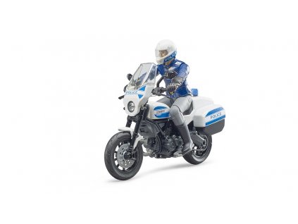 BRUDER 62731 Figurka - policejní motocykl Ducati
