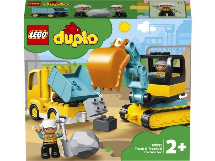 LEGO 10931 Duplo Náklaďák a pásový bagr