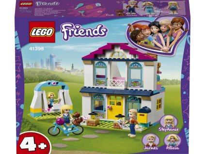 LEGO 41398 Friends Stephanie a její dům