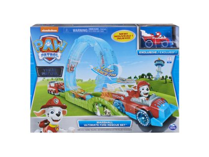 Tlapková patrola - dráha pro autíčka