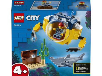 LEGO 60263 City Oceánská mini ponorka