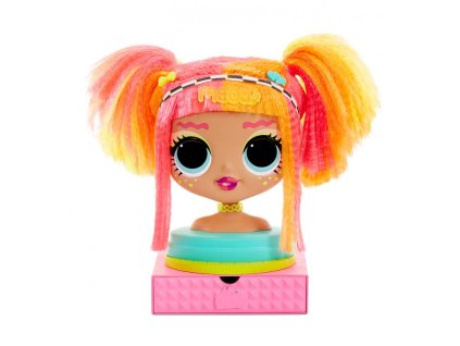 L.O.L. Surprise O.M.G. Česací hlava Neonlicious