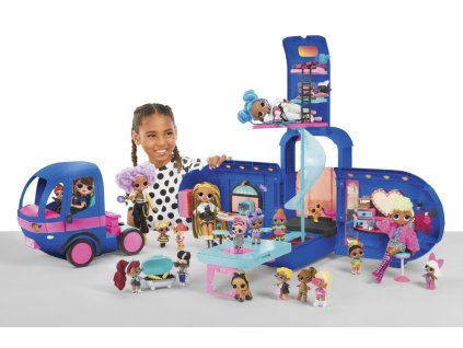 L.O.L. Surprise! Karavan 4v1, elektricky modrá