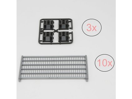 Bruder 42403 - sada oplocení a patky