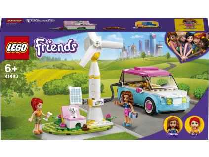 LEGO 41443 Friends Olivia a její elektromobil