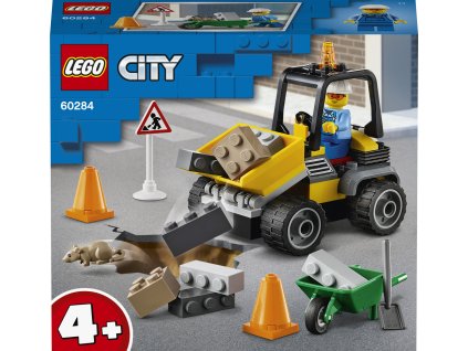 LEGO 60284 City Náklaďák silničářů