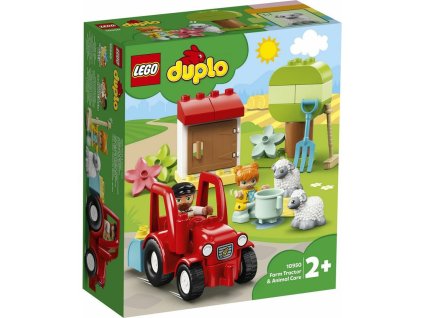 LEGO 10950 DUPLO Traktor a zvířátka z farmy