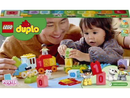 LEGO 10954 Duplo Vláček s čísly – Učíme se počítat