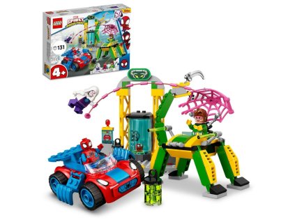LEGO 10783 Spider-Man v laboratoři Doc Ocka