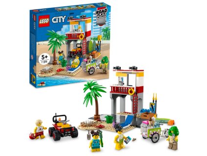 LEGO® City 60328 Stanice pobřežní hlídky