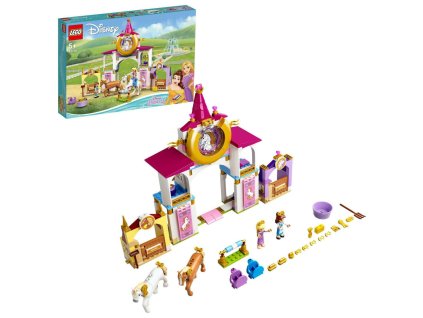 LEGO® Disney Princess™ 43195 Královské stáje Krásky a Lociky