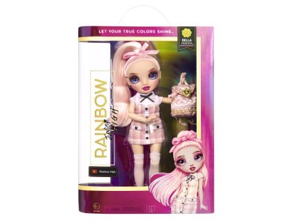 Rainbow High Junior Fashion panenka, série 2 – Bella Parker