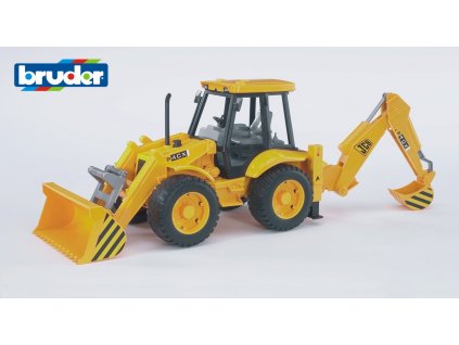 BRUDER 2428 Traktor JCB 4CX s čelním nakladačem a lžící