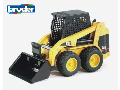 BRUDER 2431 Žlutý NAKLADAČ CAT kolový