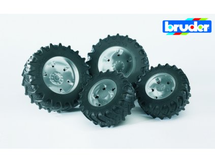 BRUDER 33147 Stříbrná dvojitá kola pro serii 03..