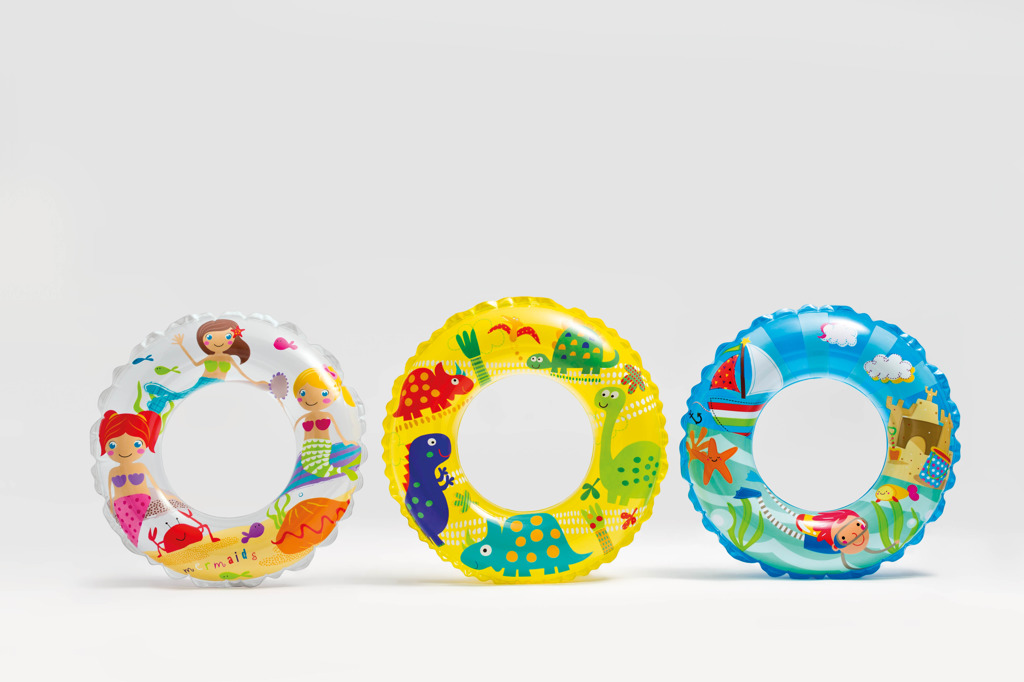 Intex kruh 61cm,transparent