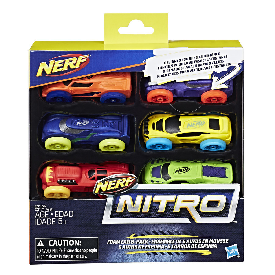 HASBRO Nerf Nitro náhr.nitro 6ks