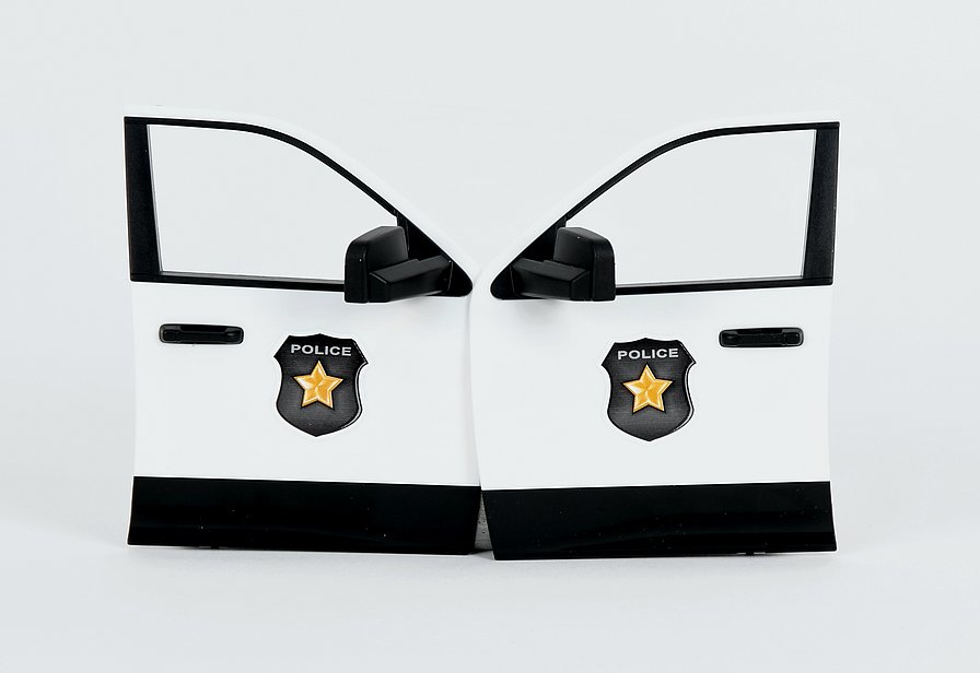 Bruder 43512 - Přední dveře pro policejní auto RAM