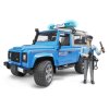 BRUDER 2597 Policejní  AUTO LAND ROVER S FIGURKOU