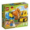 LEGO 10812  DUPLO Pásový bagr a náklaďák