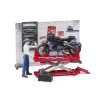 BRUDER 62101 Motodílna,motocykl,zvedák, figurka