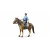 BRUDER 62507 Figurka - policista, kůň