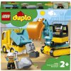 LEGO 10931 Duplo Náklaďák a pásový bagr