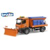 BRUDER 3685 Oranžové  AUTO MB Arocs sypač,zimní údržba