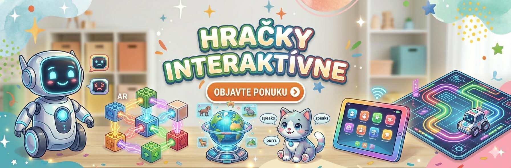 Interaktívne hračky
