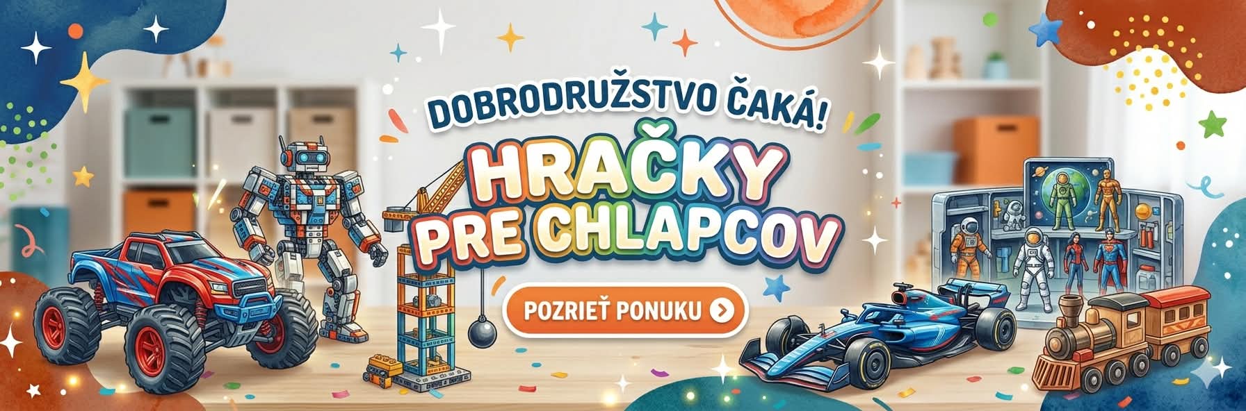 Hračky pre chlapcov