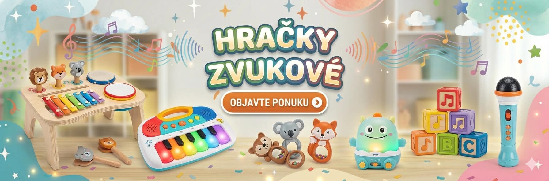 Zvukové hračky