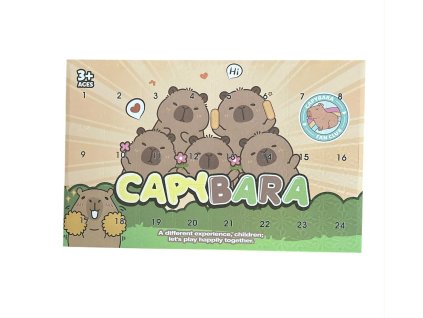 Kapybara adventný kalendár