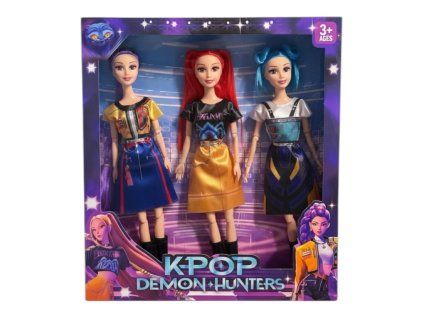 K-Pop Demon Hunters – Set 3 bábik