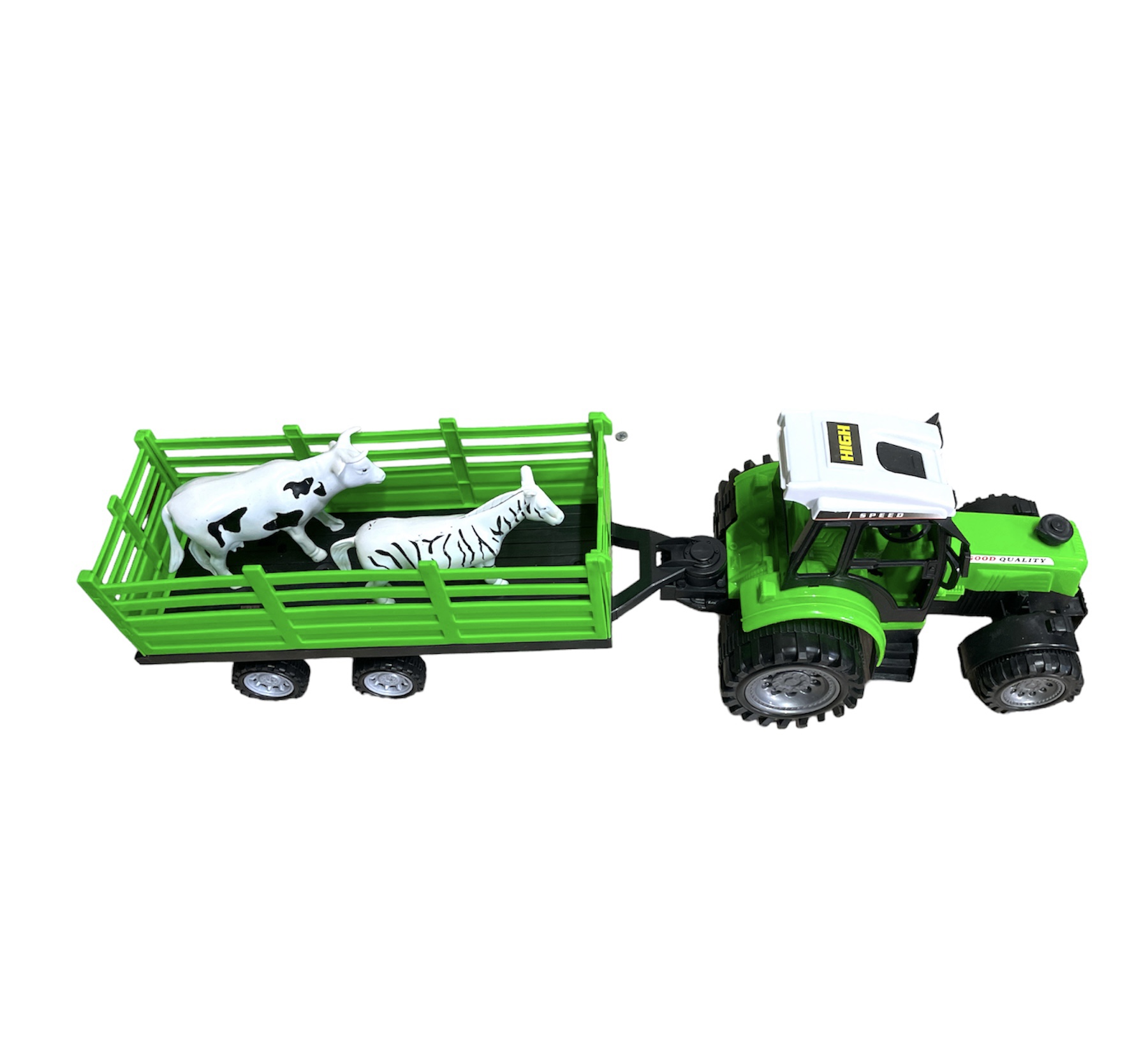 Traktor so zvieratkami