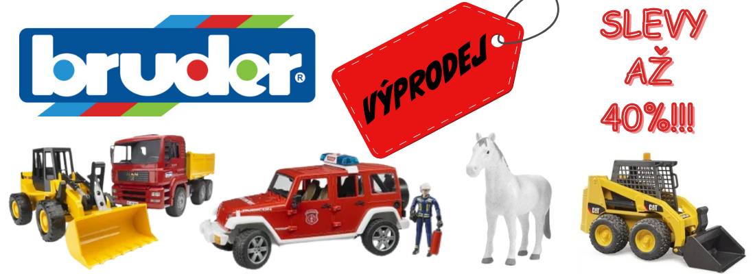 Bruder Výprodej Slevy až 40%