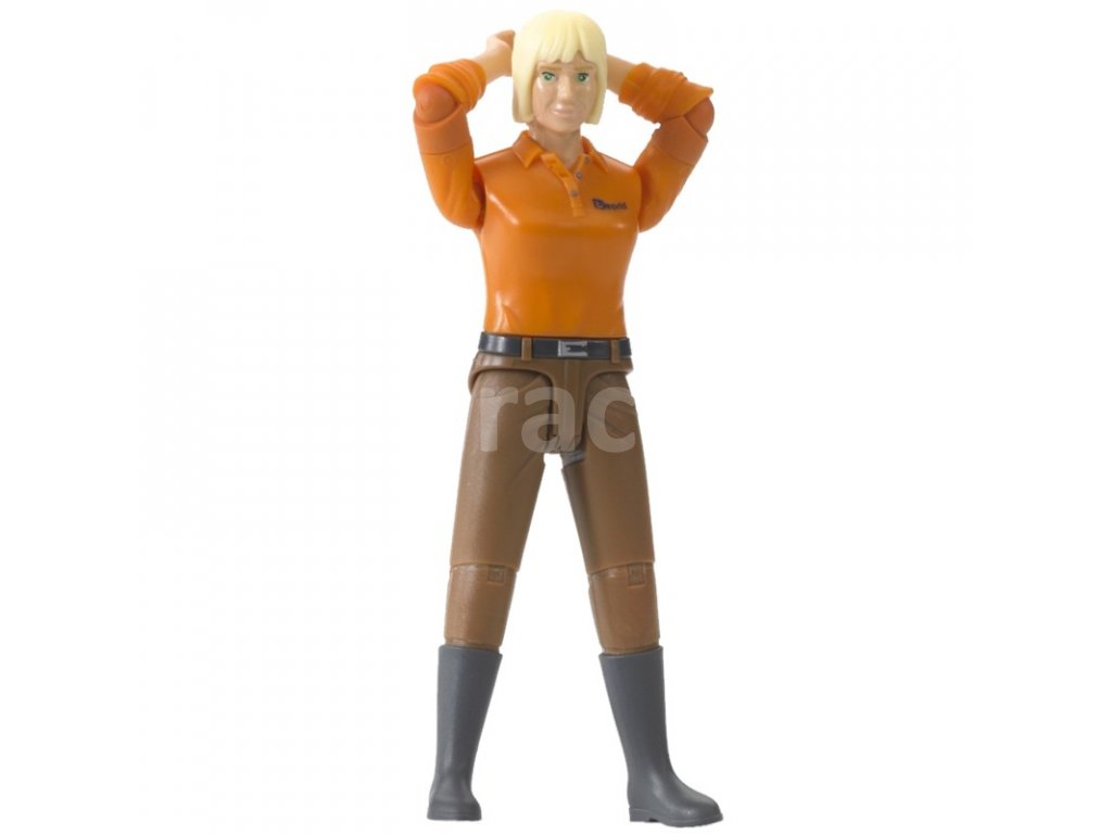 BRUDER 60401 Bworld Figurka - žena světlé vlasy (HO)