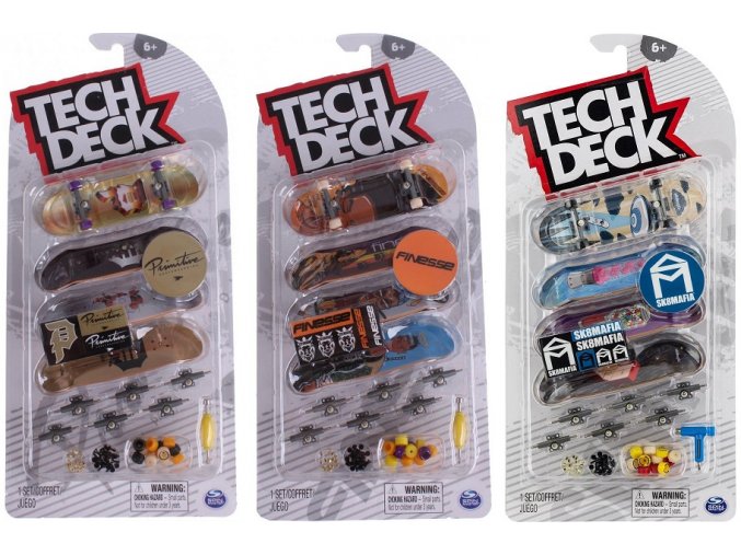 Tech Deck Fingerboard čtyřbalení